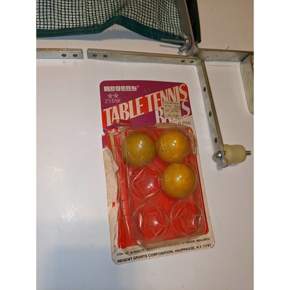 Vintage Sportcraft 4 Player Table Tennis Set The Professional Line Model 19073 - Picture 2 of 12